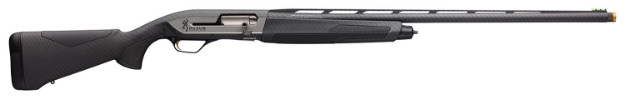 Picture of Browning Maxus Ii Sporting 12 Gauge With 28" Barrel, 3" Chamber, 4+1 Capacity, Carbon Fiber Dipped Metal Finish & Hydrographic Dip Carbon Fiber Black Synthetic Stock Right Hand (Full Size) 