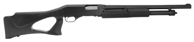 Picture of Stevens 320 Security 12 Gauge 18.50" 5+1 3" Matte Black Fixed Thumbhole Stock Right Hand W/Bead Sight 