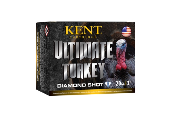 Picture of Kent Cartridge Ultimate Turkey 20 Gauge 3" 1 1/4 Oz 1300 Fps Diamond 4 Shot 10 Bx/10 Cs 