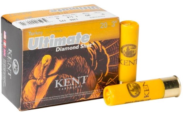 Picture of Kent Cartridge Ultimate Turkey 20 Gauge 3" 1 1/4 Oz 1300 Fps Diamond 5 Shot 10 Bx/10 Cs 