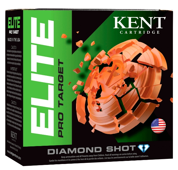 Picture of Kent Cartridge Elite Pro Target 12 Gauge 2.75" 1 1/8 Oz 1300 Fps 8 Shot 25 Bx/10 Cs 