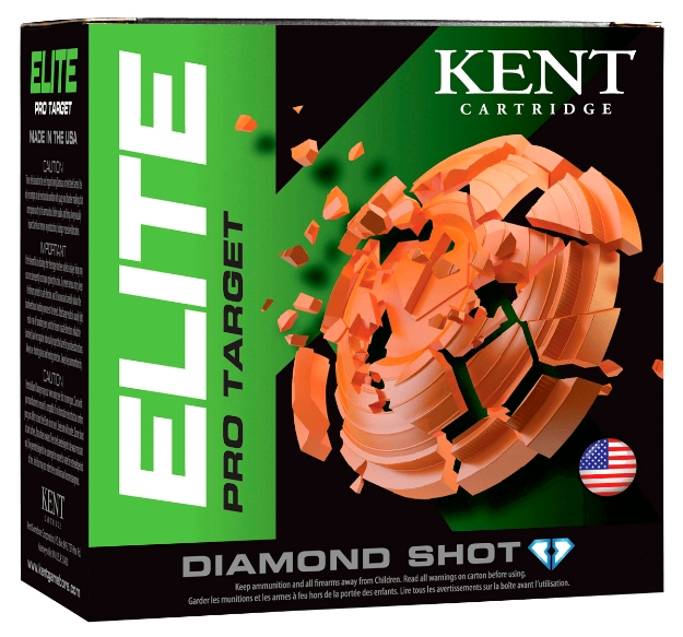 Picture of Kent Cartridge Elite Pro Target 28 Gauge 2.75" 3/4 Oz 1250 Fps 7.5 Shot 25 Bx/10 Cs 