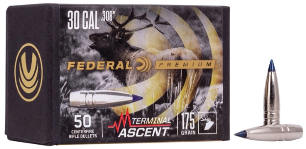 Picture of Federal Therminal Ascent Component Premium 30 Cal .308 215 Gr Terminal Ascent 