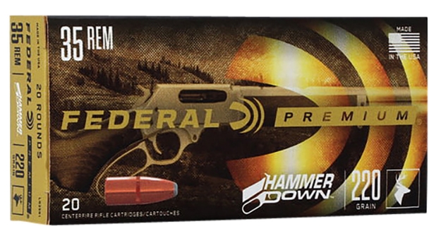 Picture of Federal Premium Hammerdown 35 Rem 220 Gr Bonded Hollow Point 20 Per Box/ 10 Cs 