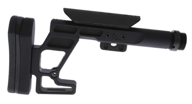 Picture of Rival Arms St-3X Rifle Chassis Stock Black Anodized Aluminum Fixed With Adjustable Cheek Rest & Buttpad Rifle Chassis That Accepts Buffer Tube Style Stock Ambidextrous Hand 