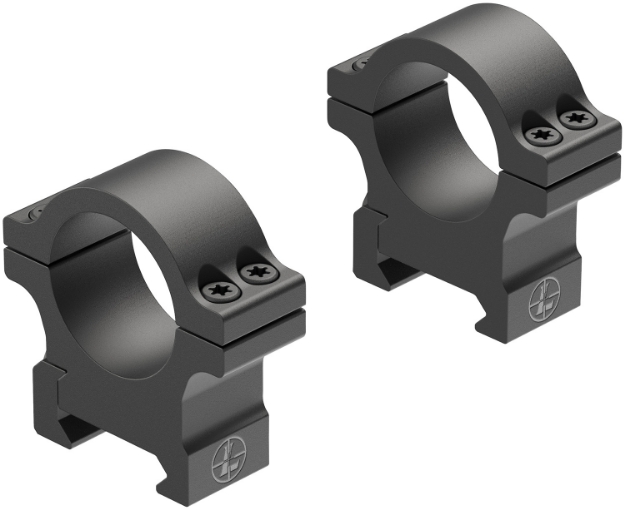 Picture of Leupold Open Range Scope Ring Set Cross-Slot Medium 1" Tube Matte Black Aluminum 