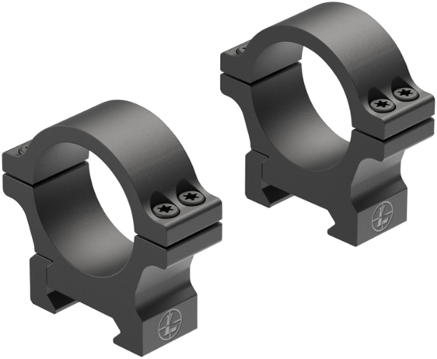 Picture of Leupold Open Range Scope Ring Set Cross-Slot Low 30Mm Tube Matte Black Aluminum 