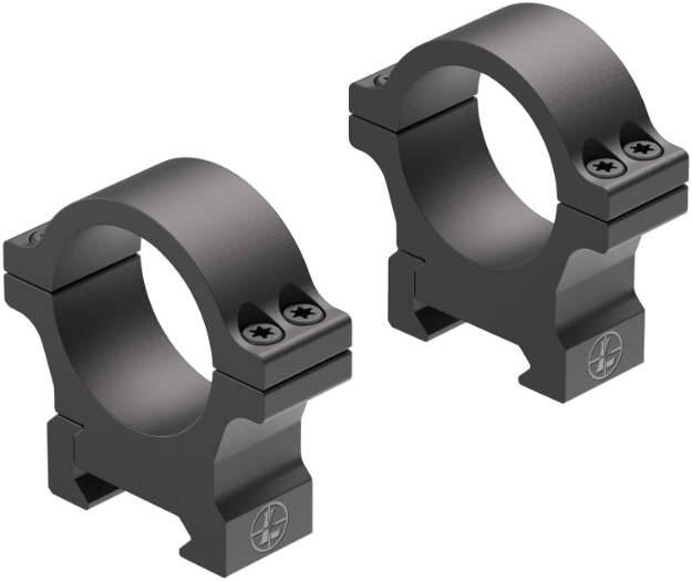 Picture of Leupold Open Range Scope Ring Set Cross-Slot Medium 30Mm Tube Matte Black Aluminum 