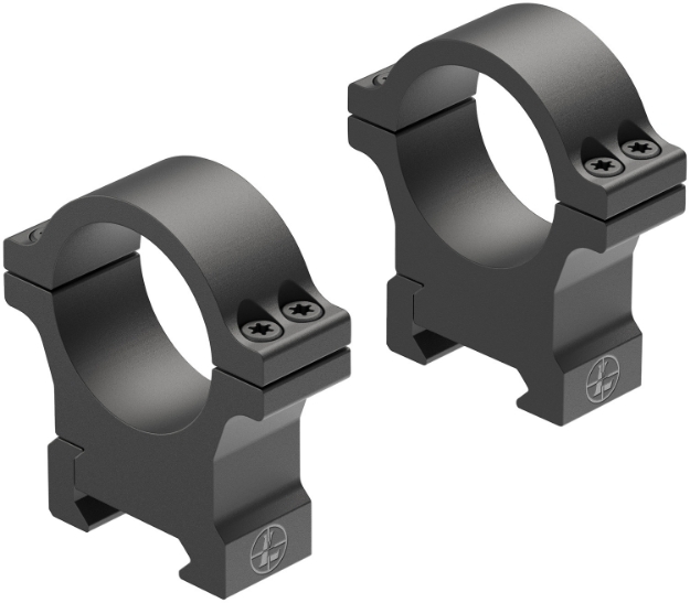 Picture of Leupold Open Range Scope Ring Set Cross-Slot For Tactical High 30Mm Tube Matte Black Aluminum 