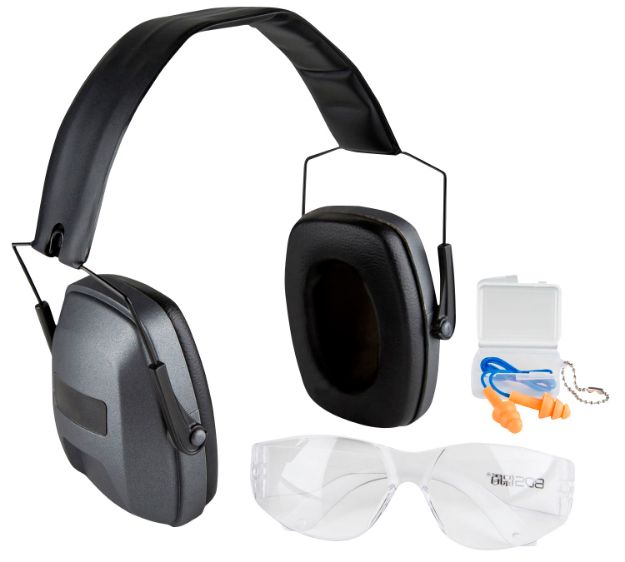 Picture of Safariland Impulse Range Kit Ultra-Compact Earmuffs, Foam Impulse Hearing Protection, Hd Flex Protective Eyewear 