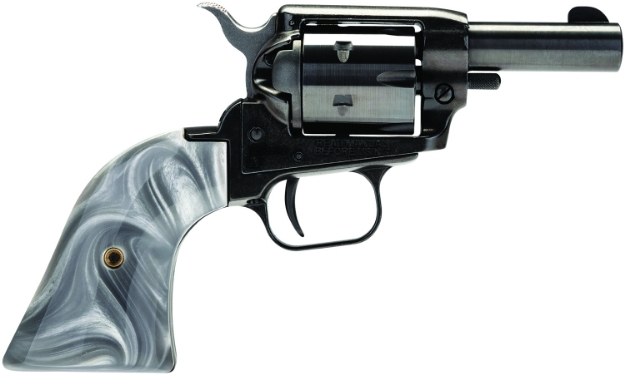 Picture of Heritage Mfg Barkeep 22 Lr 6Rd Shot 2.67" Black Oxide Steel Barrel, Cylinder & Frame, Gray Pearl Grips 