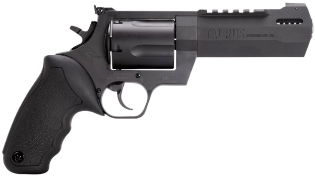 Picture of Taurus Raging Hunter 460 S&W Mag 5Rd 5.12" Matte Black Barrel Matte Black Oxide Steel Cylinder & Frame Black Rubber With Integrated Cushion Insert Grip 