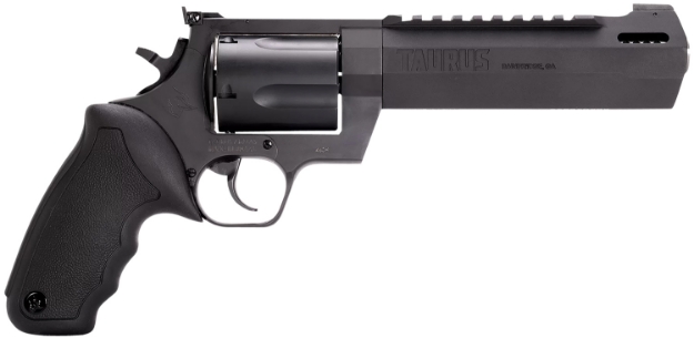 Picture of Taurus Raging Hunter 460 S&W Mag 5Rd 6.75" Matte Black Barrel Matte Black Oxide Steel Cylinder & Frame Black Rubber With Integrated Cushion Insert Grip 