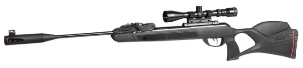 Picture of Gamo Swarm Magnum 10X Gen 3 Gas Piston 177 10Rd Shot Black Steel Barrel Black Receiver Black All Weather Lightweight Thumbhole Stock Scope 3-9X40mm 