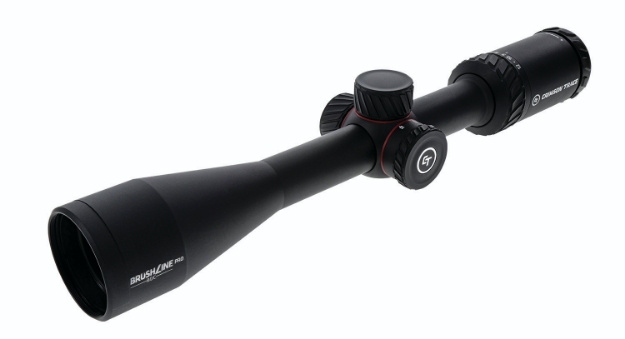 Picture of Crimson Trace Brushline Pro Black Anodized 3-12X42mm 1" Tube Bdc Pro Reticle 