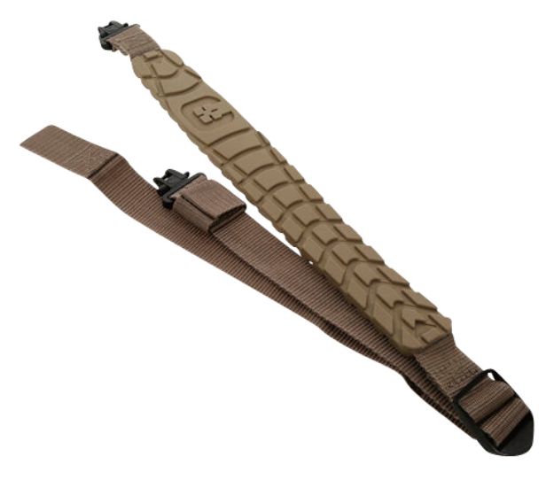 Picture of Caldwell Max Grip Slim Sling With Flat Dark Earth Finish, 20"-41" Oal, 1.50" W & Adjustable Design For Rifles 