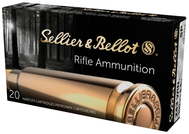 Picture of Sellier & Bellot Rifle 308 Win 200 Gr Hollow Point Boat-Tail Subsonic (Hpbtsb) 20 Bx/30 Cs 