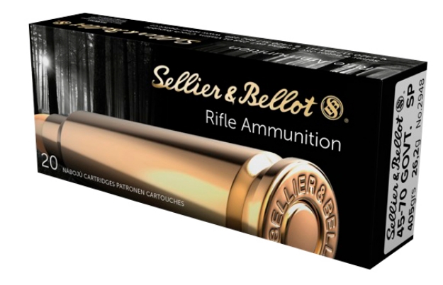 Picture of Sellier & Bellot Rifle 45-70 Gov 405 Gr 1509 Fps Soft Point (Sp) 20 Bx/12 Cs 