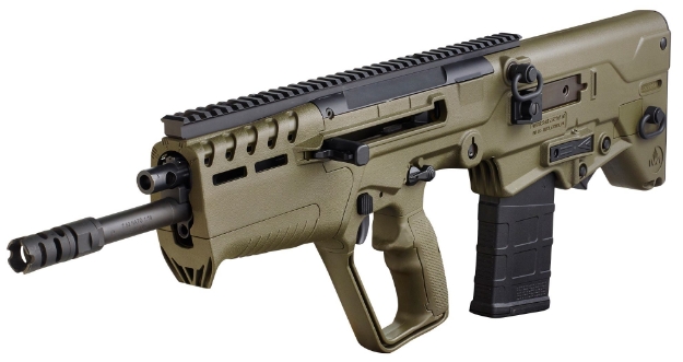 Picture of Iwi Us Tavor 7 7.62X51mm Nato Caliber With 20" Barrel, 10+1 Capacity, Od Green Metal Finish, Od Green Fixed Bullpup Stock & Polymer Grip Ambidextrous Hand 