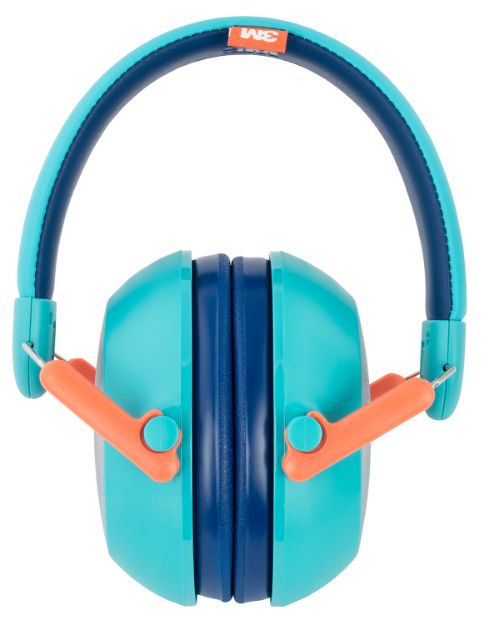 Picture of Peltor Kids Hearing Protection Plus 23 Db Over The Head Teal Ear Cups With Teal Headband Youth 1 Pair 