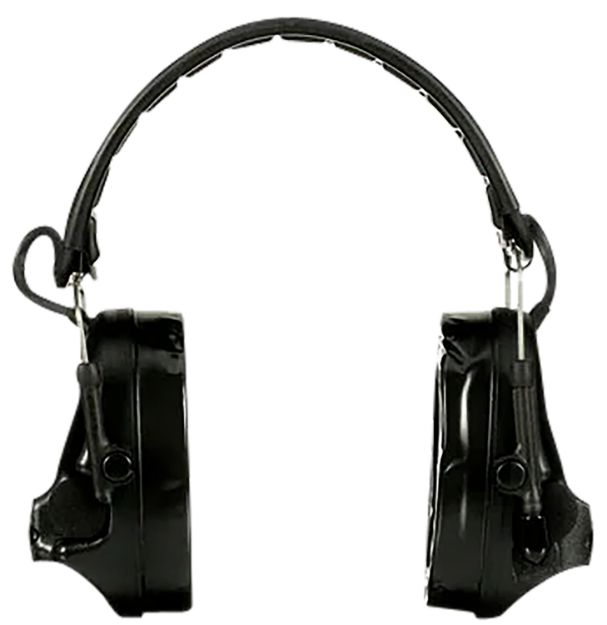 Picture of Peltor Swattac V Hearing Defender Headset 23 Db Over The Head Black Adult 1 Pair 