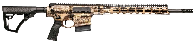 Picture of Daniel Defense Dd5 V4 Hunter 6.5 Creedmoor 18" 5+1 Kryptek Highlander Black 6 Position W/Softtouch Overmolding Stock Black Polymer Grip Right Hand 