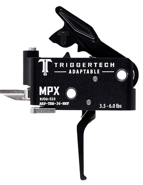 Picture of Triggertech Adaptable Two-Stage Flat Trigger With 3.50-6 Lbs Draw Weight & Black Pvd Finish For Sig Mpx 