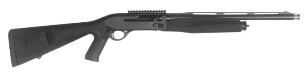 Picture of Sauer Sl-5 Defender Semi-Auto 12 Gauge 3+1 3" 18.50" Step Rib Chrome-Lined Barrel, Anodized Receiver, Synthetic Pistol Grip Stock W/Sling Attachments Includes Benelli Crio Plus Chokes 