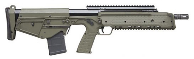 Picture of Kel-Tec Rdb 17 5.56X45mm Nato Caliber With 17.30" Barrel, 20+1 Capacity, Green Fixed Bullpup Stock & Polymer Grip Ambidextrous Hand 