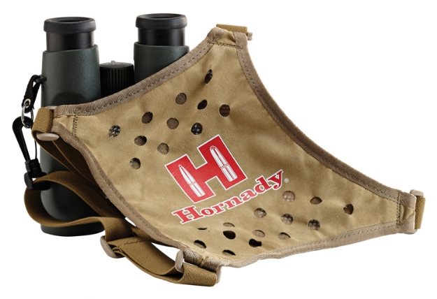 Picture of Hornady Binocular Harness Tan/Red Logo Elastic Straps 