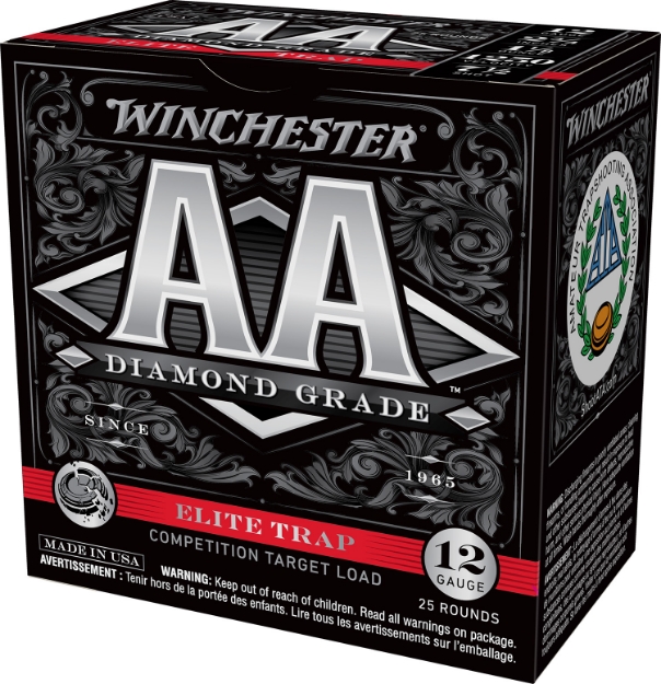 Picture of Winchester Ammo Aa Diamond Grade Elite Trap 12 Gauge 2.75" 1 1/8 Oz 1250 Fps 7.5 Shot 25 Bx/10 Cs 