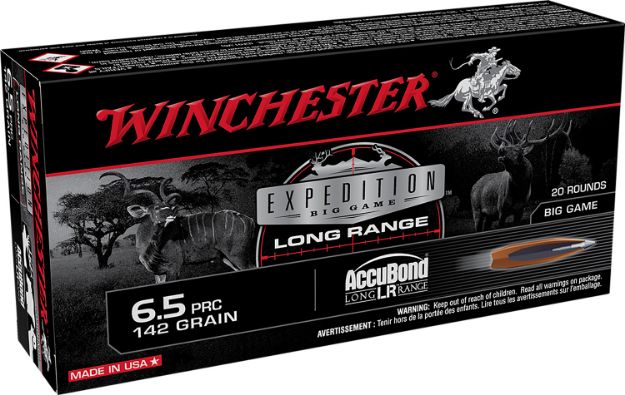 Picture of Winchester Ammo Expedition Big Game Long Range 6.5 Prc 142 Gr 3020 Fps Nosler Accubond Long-Range 20 Bx/10 Cs 