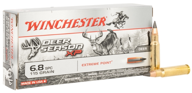 Picture of Winchester Ammo Deer Season Xp 6.8Mm Rem Spc 115 Gr Extreme Point 20 Per Box/ 10 Cs 