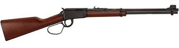 Picture of Henry Classic Large Loop 22 Short, 22 Long Or 22 Lr Caliber With 15Lr/17L/21Short Capacity, 18.50" Barrel, Black Metal Finish & American Walnut Stock Right Hand (Full Size) 