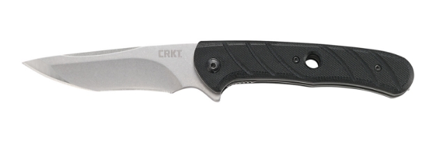 Picture of Crkt Intention 3.53" Folding Drop Point Plain Stonewashed 8Cr13mov Ss Blade/Black G10 Handle Includes Pocket Clip 