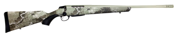 Picture of Tikka T3x Lite 6.5 Prc 3+1 24.30" Barrel, Desert Verde Cerakote Finish, Veil Alpine Synthetic Stock 