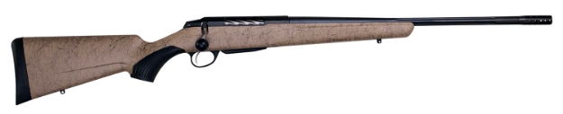 Picture of Tikka T3x Lite 6.5 Prc Caliber With 3+1 Capacity, 24.30" Barrel, Black Metal Finish & Black Webbed Tan Roughtech Stock Right Hand (Full Size) 