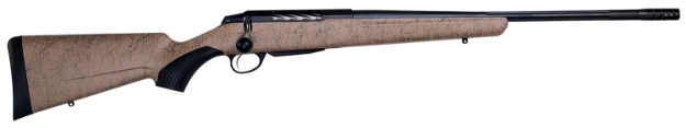 Picture of Tikka T3x Lite 300 Win Mag Caliber With 3+1 Capacity, 24.30" Barrel, Black Metal Finish & Black Webbed Tan Roughtech Stock Right Hand (Full Size) 