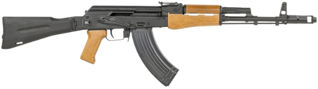 Picture of Kalashnikov Usa Kr-103 7.62X39mm 30+1 16.33" Chrome-Lined Barrel, Forged Trunnion, Side Optic Rail, Black Side Folding Stock, Amber Wood Handguard & Grip, Includes 1 30Rd Magazine 