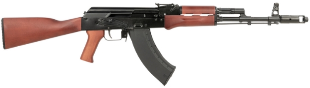 Picture of Kalashnikov Usa Kr-103 7.62X39mm 30+1 16.33" Chrome-Lined Barrel, Black Metal Finish, Redwood Stock, Handguard, & Grip, Includes 1 30Rd Magazine 