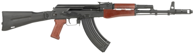 Picture of Kalashnikov Usa Kr-103 7.62X39mm 30+1 16.33" Chrome-Lined Barrel, Black Metal Finish, Black Side Folding Stock, Red Wood Handguard & Grip, Includes 1 30Rd Magazine 