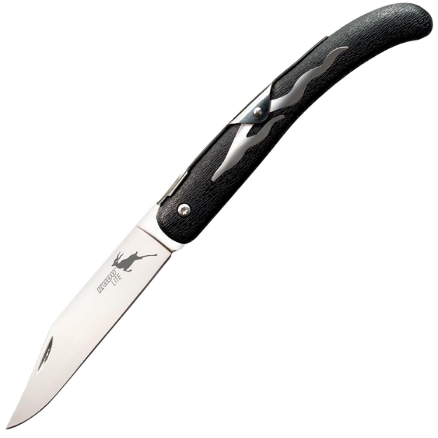 Picture of Cold Steel Kudu Lite 4.25" Folding Plain Polished 5Cr15mov Ss Blade/Black Woodgrain Zy-Ex Handle 