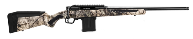 Picture of Savage Arms Impulse Predator 22-250 Rem 10+1 Matte Black 20" Threaded Barrel/Rec, Mossy Oak Terra Gila Fixed Accustock With Accufit, Includes Detachable Box Mag 