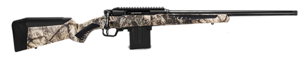 Picture of Savage Arms Impulse Predator 308 Win 10+1 Matte Black 20" Threaded Barrel/Rec, Mossy Oak Terra Gila Fixed Accustock With Accufit, Includes Detachable Box Mag 