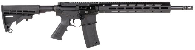 Picture of Troy Ind Spc Ca3 5.56X45mm Nato Caliber With 16" Barrel, 30+1 Capacity, Black Hard Coat Anodized Metal Finish, Black Adjustable M4 Style Stock & A2 Grip Right Hand 