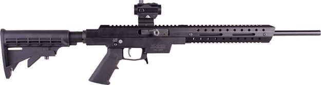 Picture of Excel Arms X-Series 22 Lr 10+1 16" Barrel, Aluminum Receiver, 6 Position Collapsible Stock, Includes Red Dot 