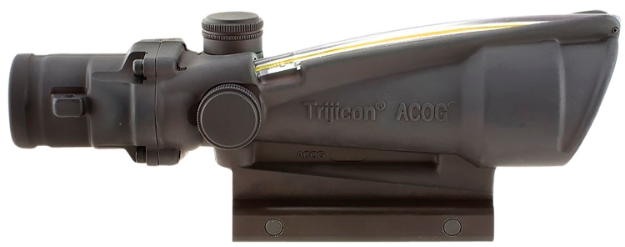 Picture of Trijicon Acog Matte Black 3.5X35mm Illuminated Amber Chevron .223/5.56 Bdc Reticle 