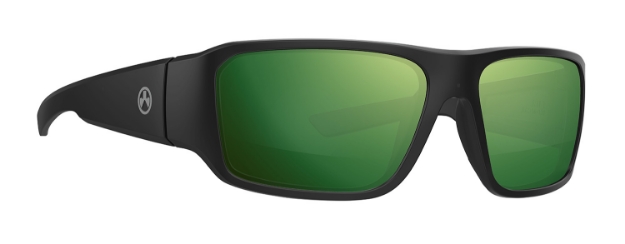 Picture of Magpul Rift Eyewear Adult Violet Green Mirror Lens Polycarbonate Black Frame 