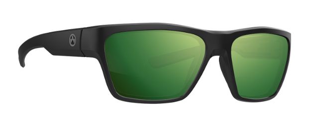 Picture of Magpul Pivot Eyewear Adult Violet Green Mirror Lens Polycarbonate Black Frame 