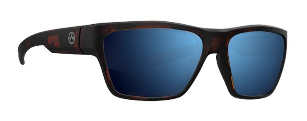 Picture of Magpul Pivot Eyewear Adult Bronze Blue Mirror Lens Polycarbonate Tortoise Frame 